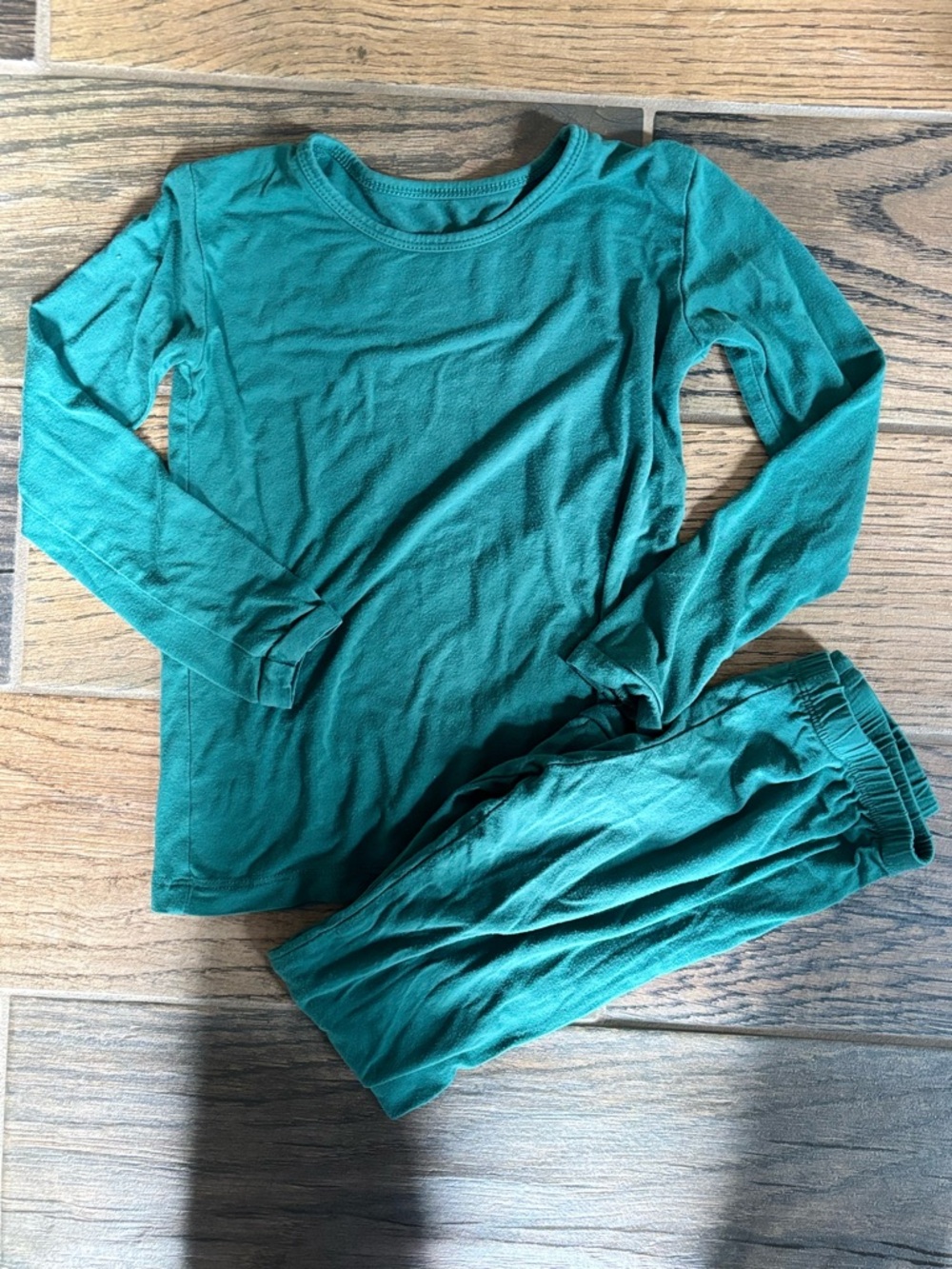 Kyte BABY Green Long Sleeve Pajama Set